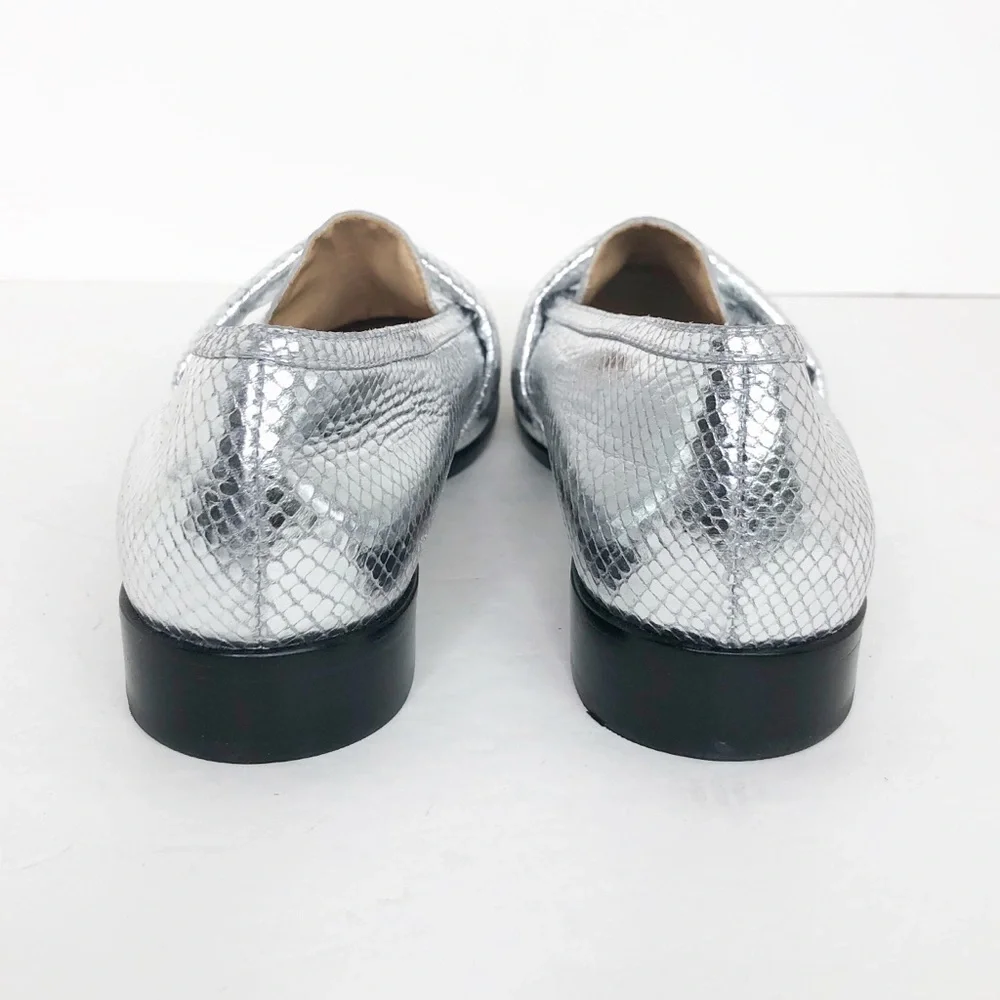 SCHUTZ silver metallic